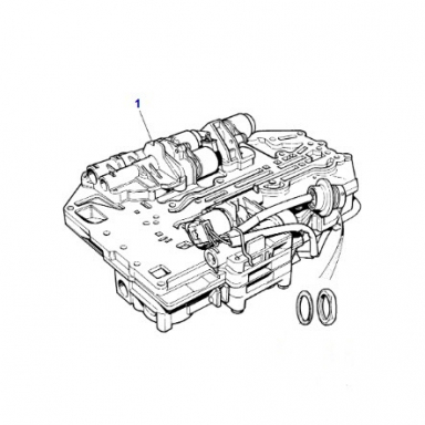 USED VALVE BODY ASSEMBLY JLM12349